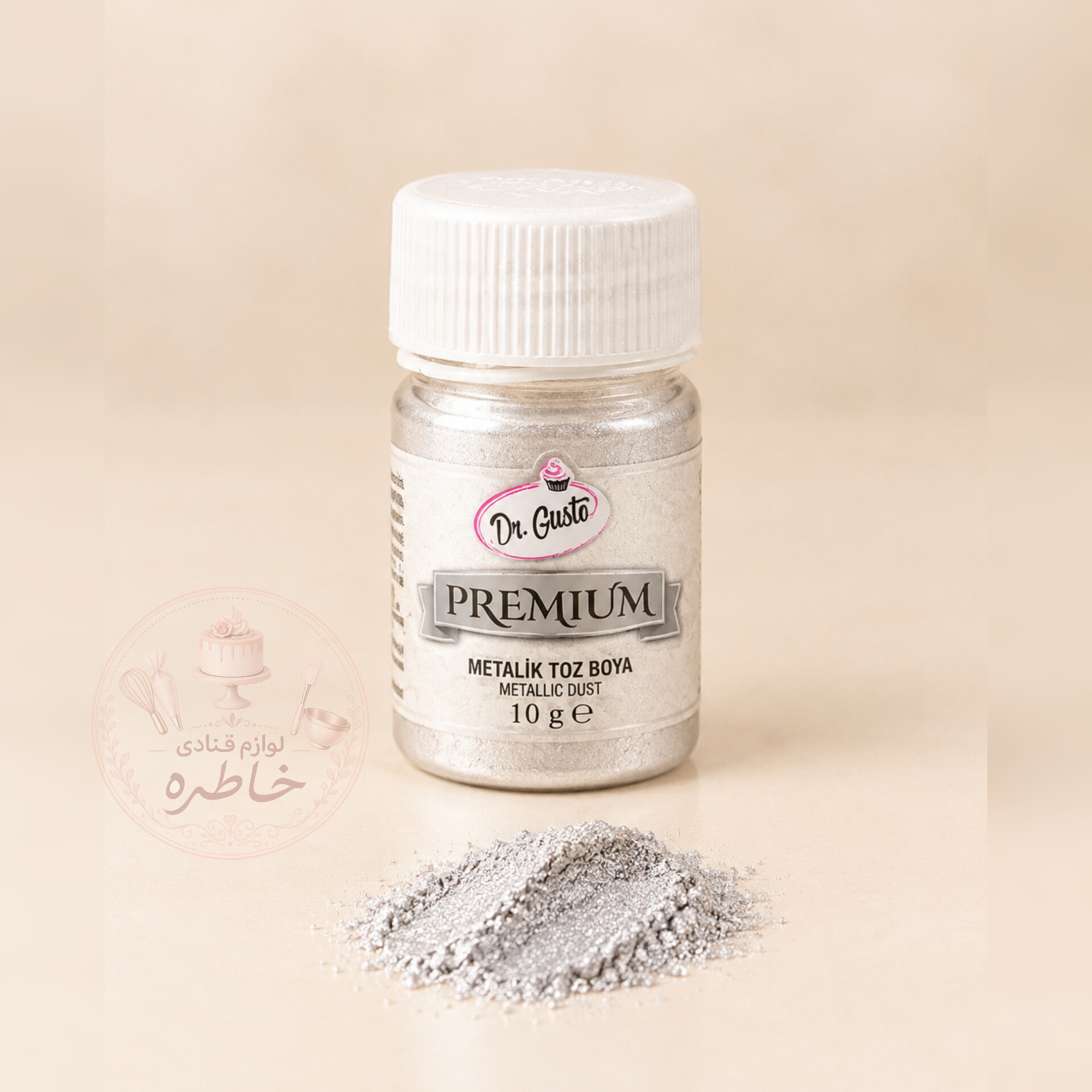 رنگ پودری صدفـی Dr.gusto Font